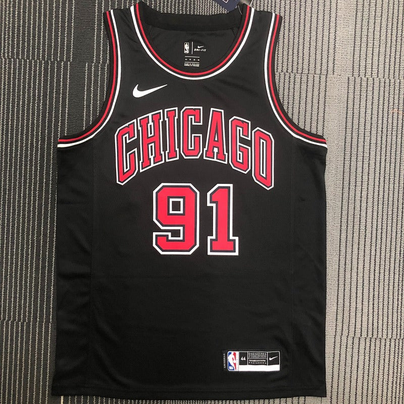 Maillot Chicago Bulls Statement Edition Retro - Noir