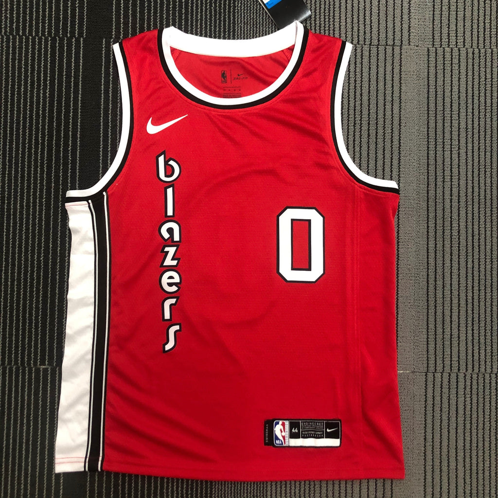Maillot Portland Trail Blazers Classic Edition Blazers vertical - Rouge