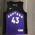 Maillot Toronto Raptors Earned Edition 2020-21 - Violet et noir