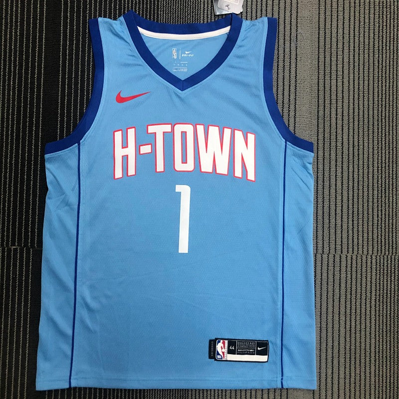 Maillot Houston Rockets City Edition 2020-21 H-Town - Bleu ciel
