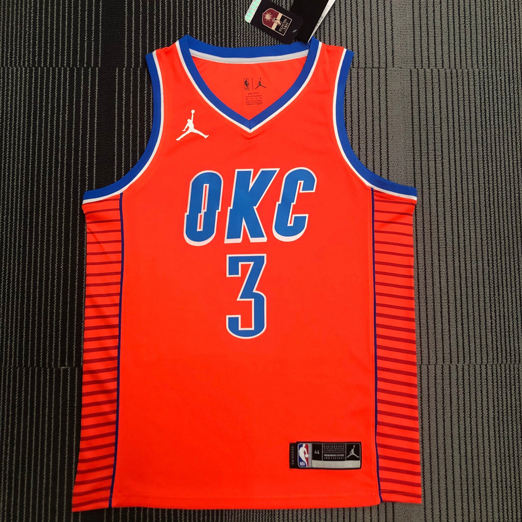 Maillot Oklahoma City Thunder Statement Edition - Orange