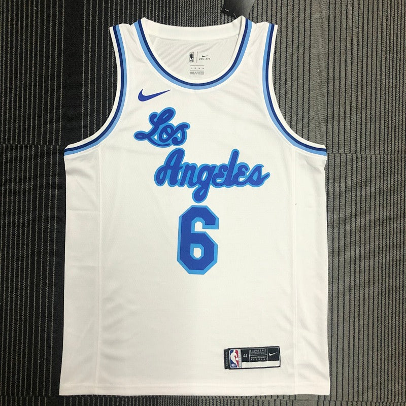 Maillot Los Angeles Lakers Edition Los Angeles - Blanc et bleu
