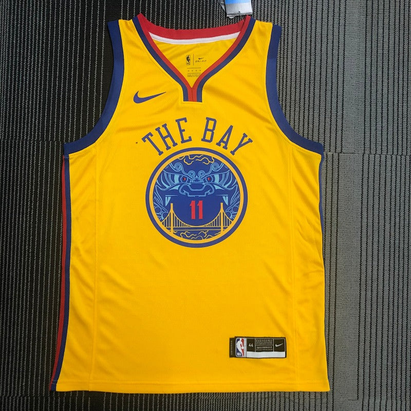 Maillot Golden State Warriors City Edition 2017-18 Chinese Heritage - Jaune