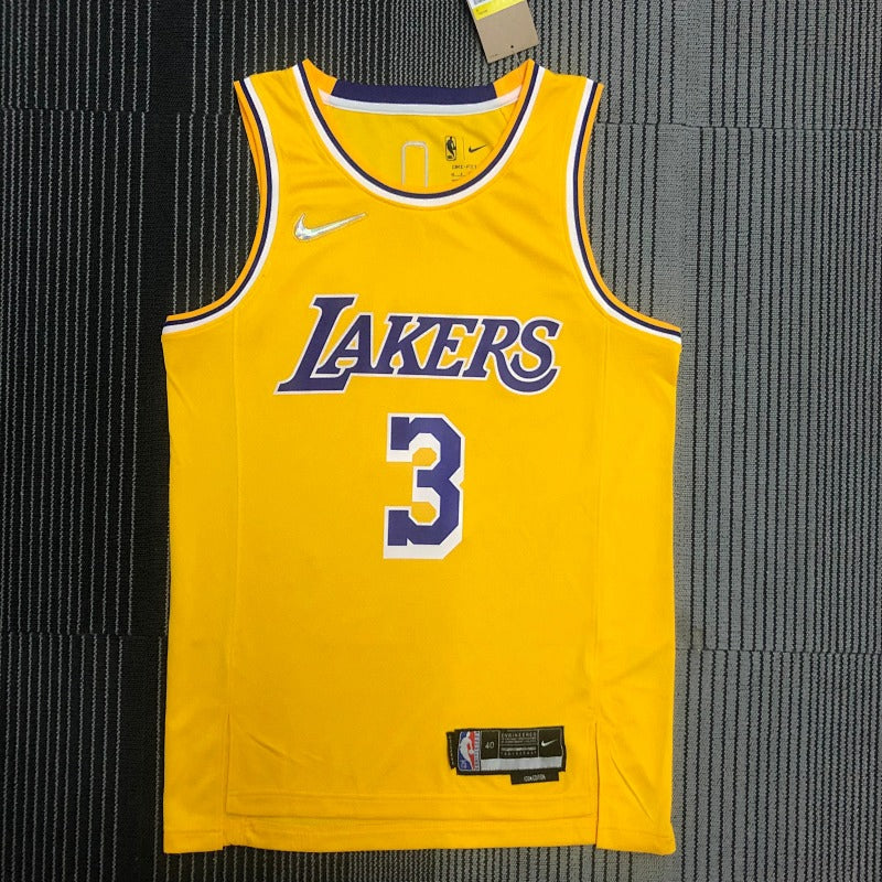 Maillot Los Angeles Lakers Icon Edition 75e anniversaire - Or