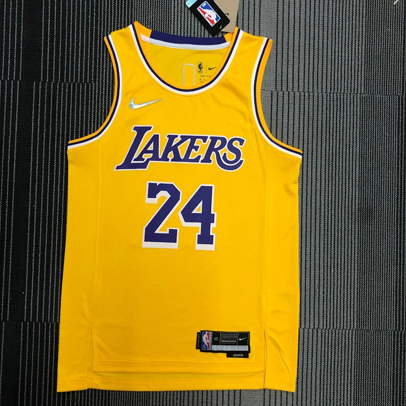Maillot Los Angeles Lakers Icon Edition 75e anniversaire - Or