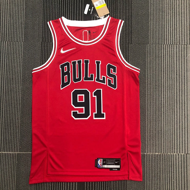 Maillot Chicago Bulls Icon Edition 75e anniversaire - Rouge