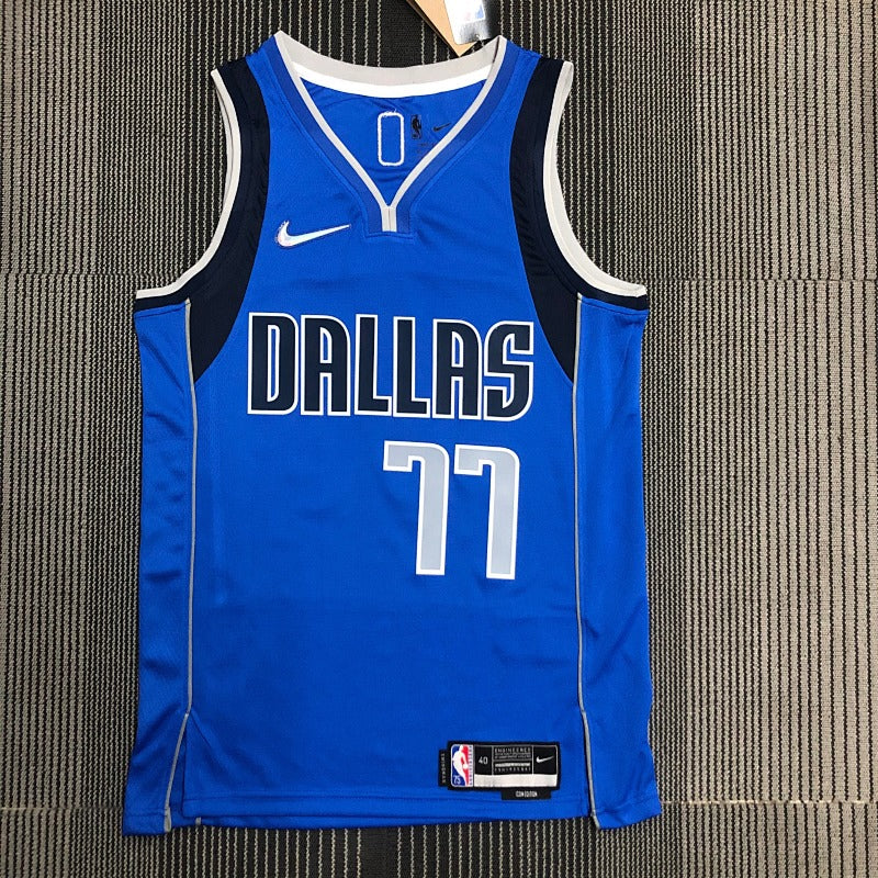 Maillot Dallas Mavericks Icon Edition 75e anniversaire - Bleu
