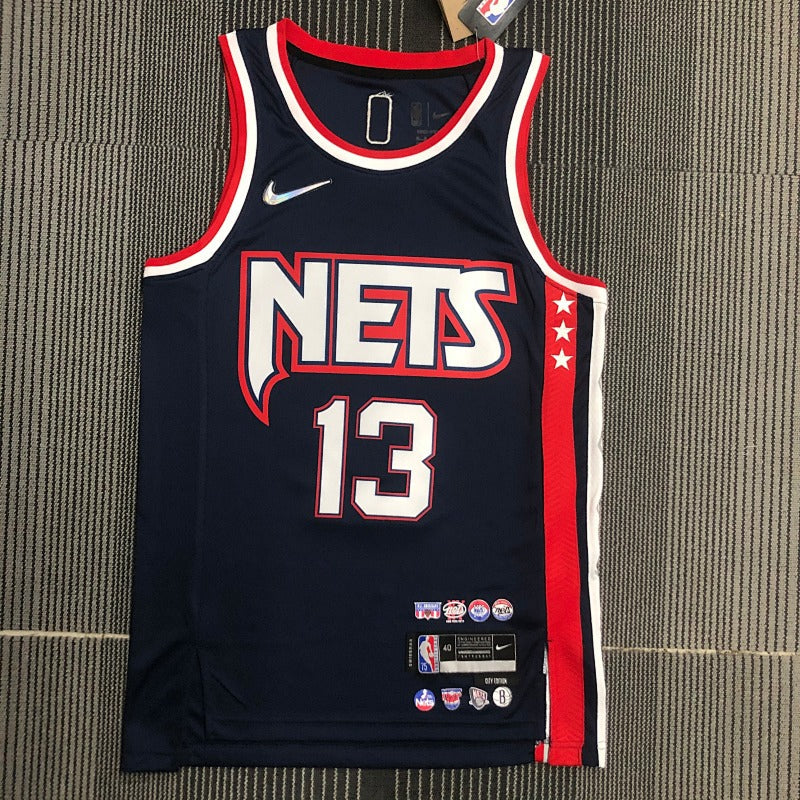 Maillot Brooklyn Nets City Edition 2021-22 - Bleu marine