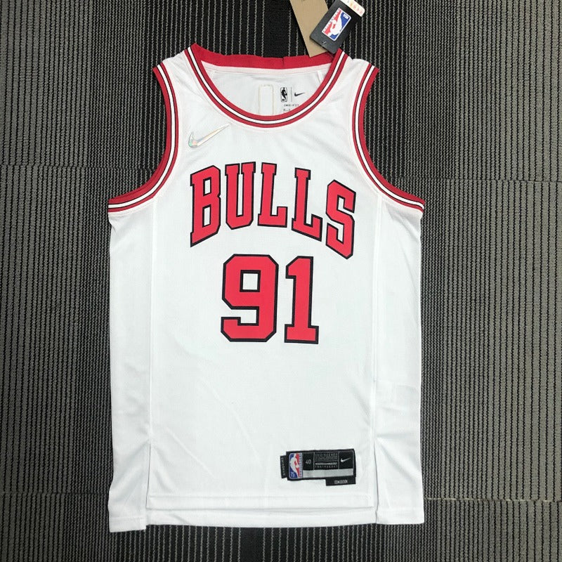 Maillot Chicago Bulls Association Edition 75e anniversaire - Blanc