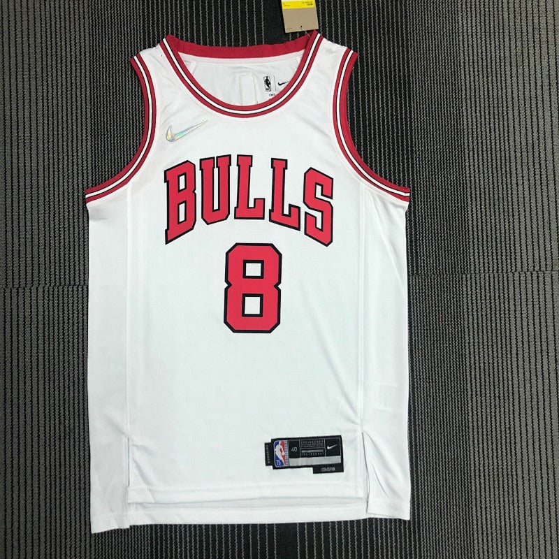 Maillot Chicago Bulls Association Edition 75e anniversaire - Blanc