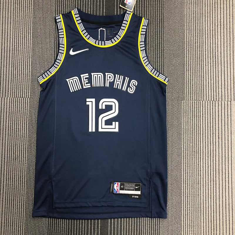 Maillot Memphis Grizzlies City Edition 2021-22 - Bleu marine
