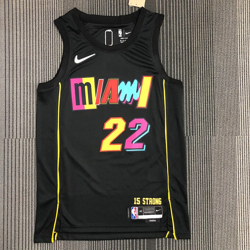 Maillot Miami Heat City Edition 2021-22 Miami Mashup - Noir