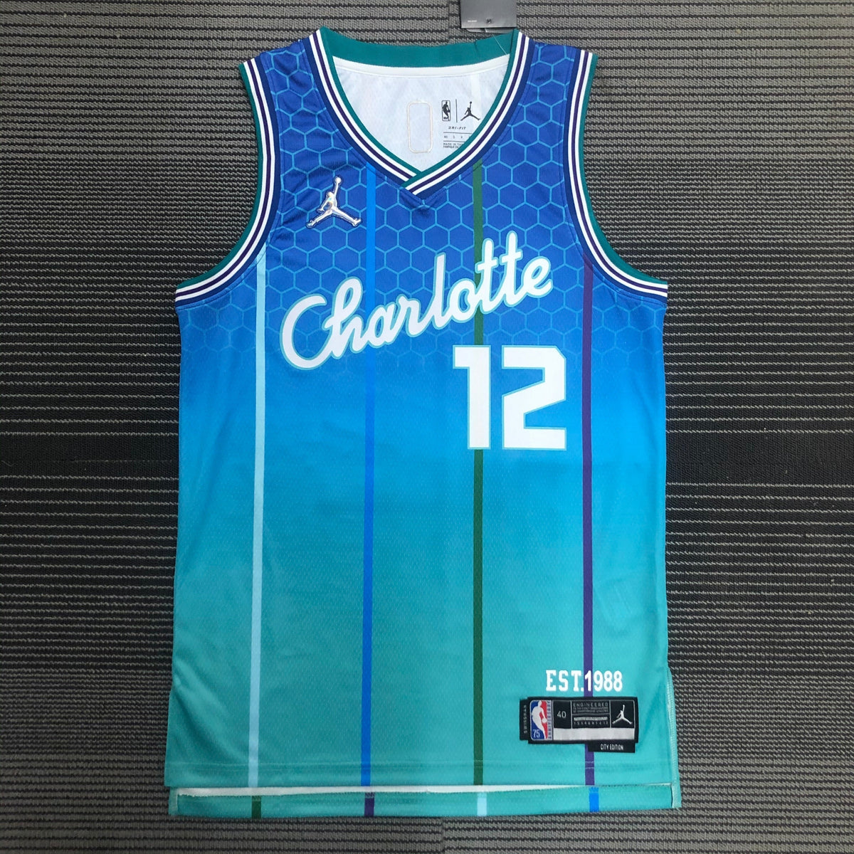 Maillot Charlotte Hornets City Edition 2021-22 - Turquoise