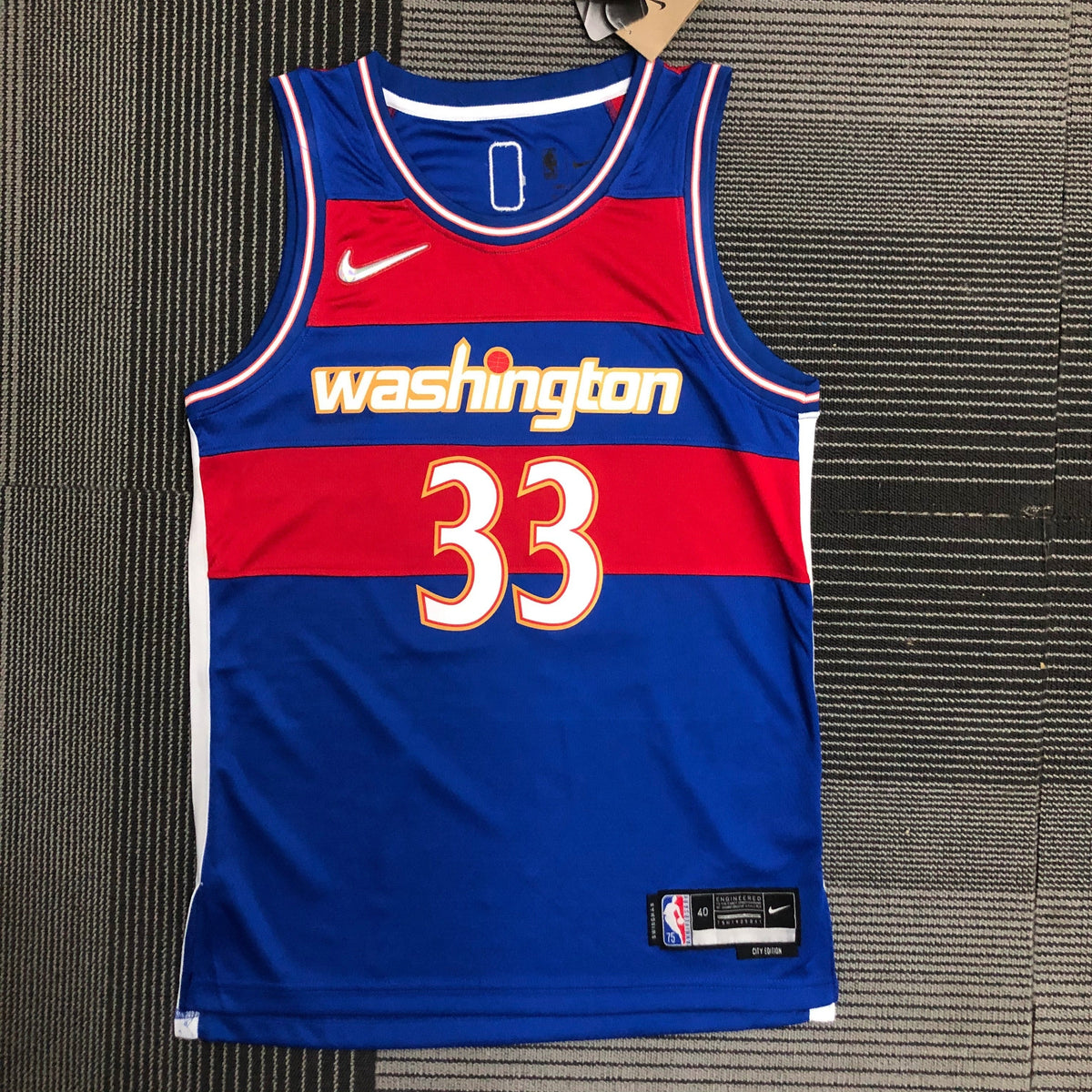 Maillot Washington Wizards City Edition 2021-22 - Bleu