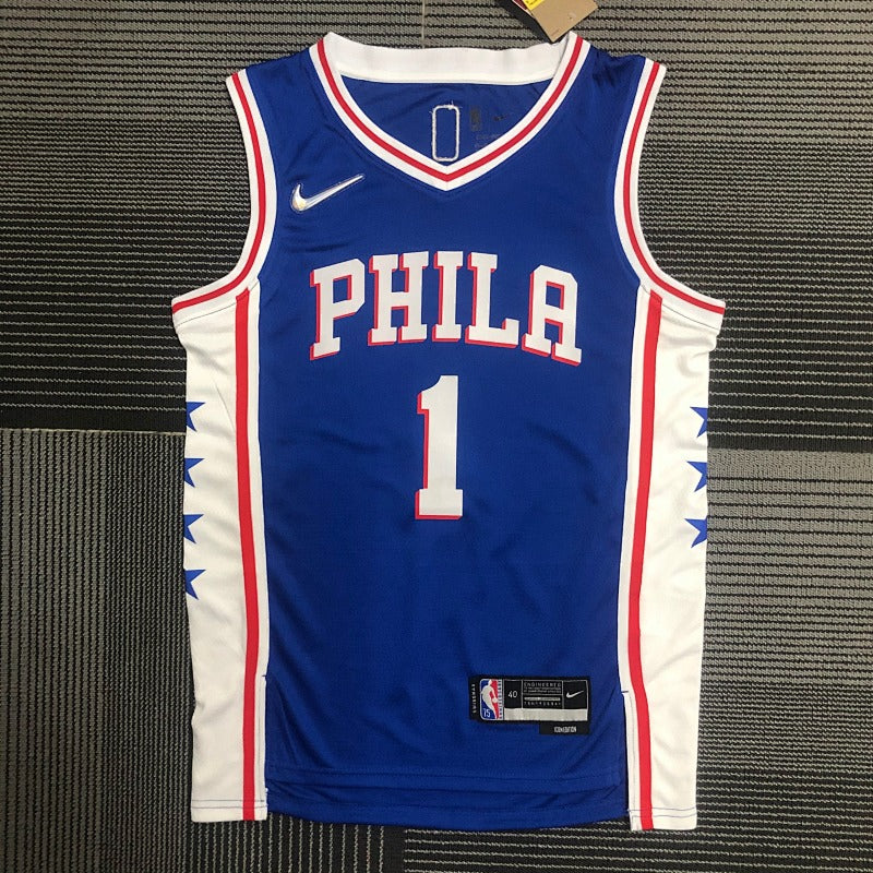Maillot Philadelphia 76ers Icon Edition 75e anniversaire - Bleu
