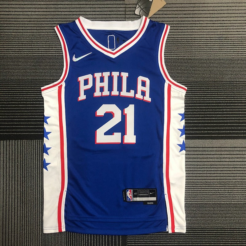 Maillot Philadelphia 76ers Icon Edition 75e anniversaire - Bleu