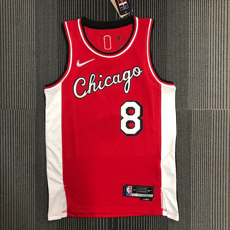 Maillot Chicago Bulls City Edition 2021-22 - Rouge