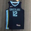 Maillot Memphis Grizzlies Icon Edition 75e anniversaire - Bleu marine