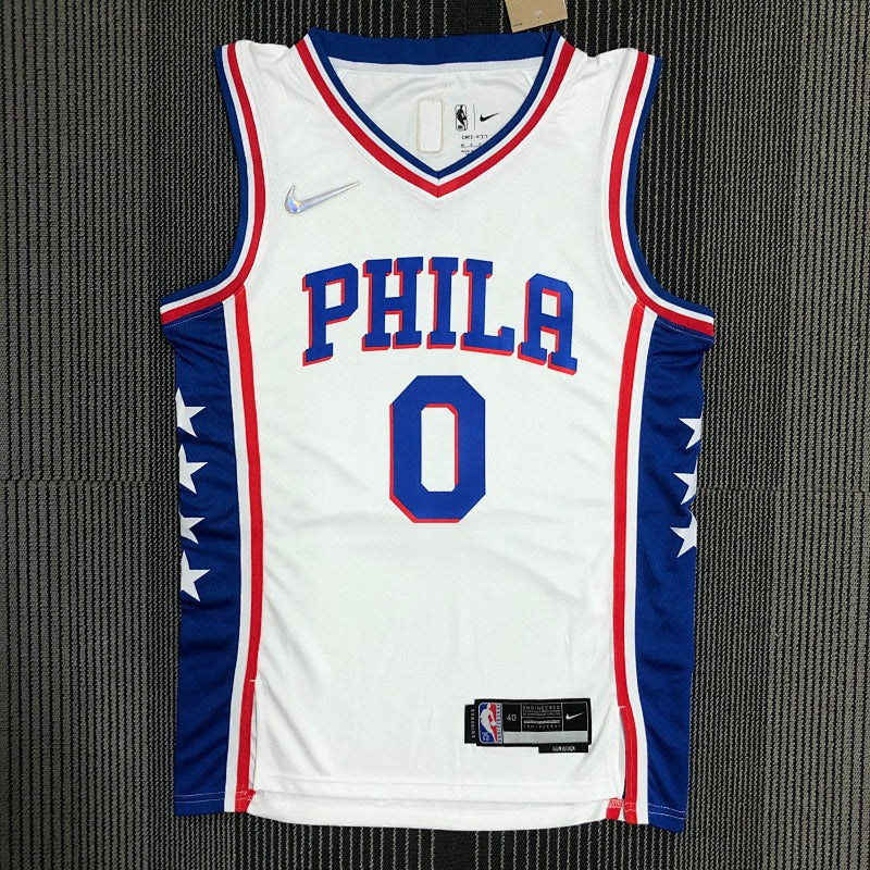 Maillot Philadelphia 76ers Association Edition 75e anniversaire - Blanc