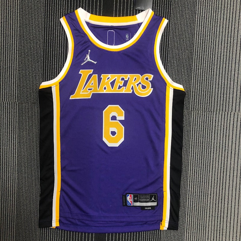 Maillot Los Angeles Lakers Statement Edition 75e anniversaire - Violet