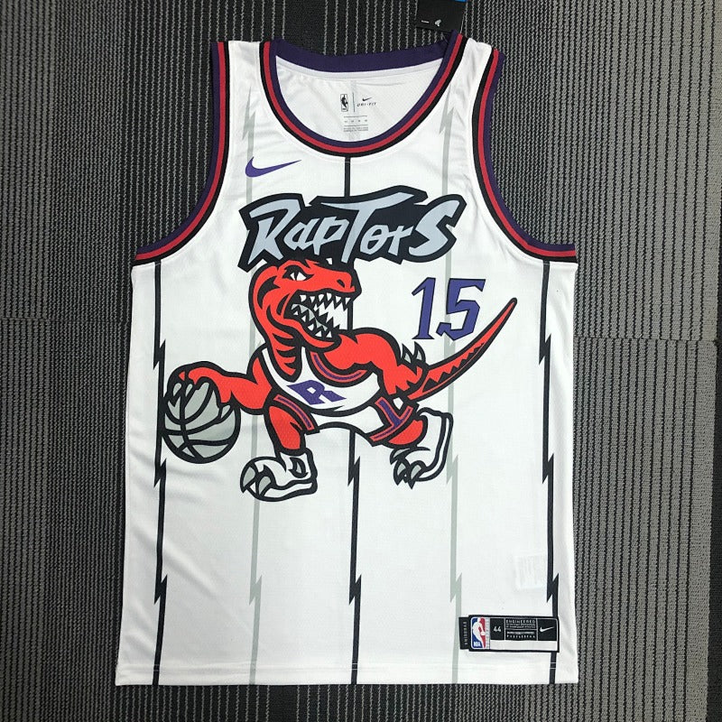 Maillot Toronto Raptors Retro Dino - Blanc