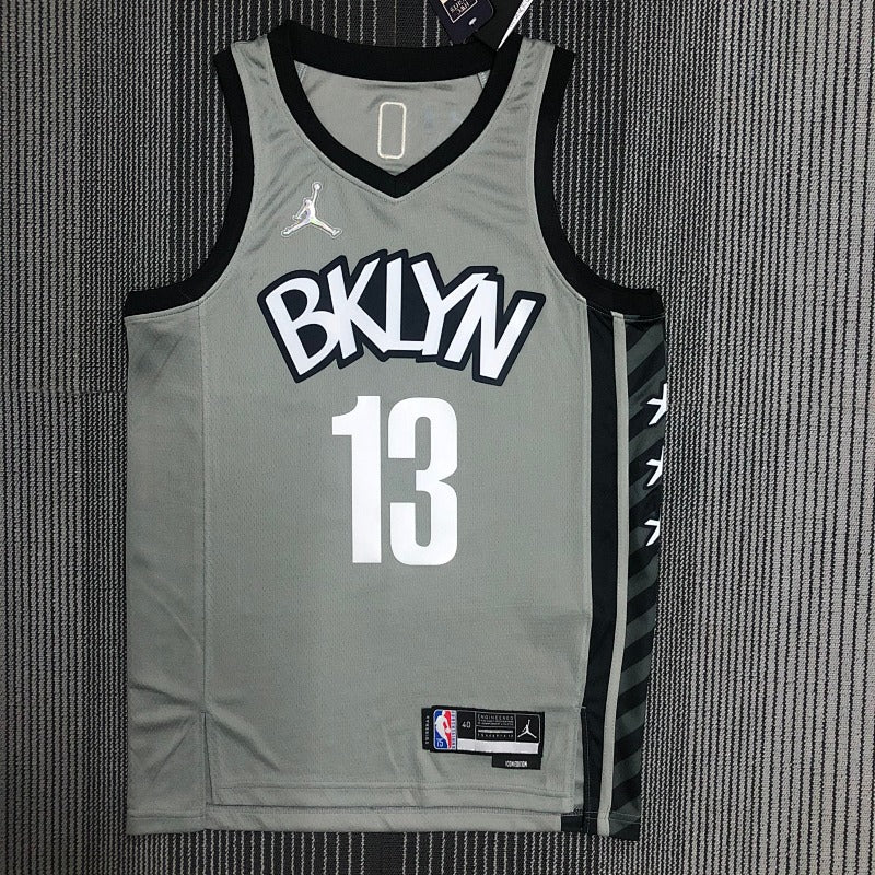 Maillot Brooklyn Nets Statement Edition 75e anniversaire - Gris
