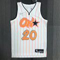 Maillot Orlando Magic City Edition 2020-21 75e anniversaire - Blanc et orange