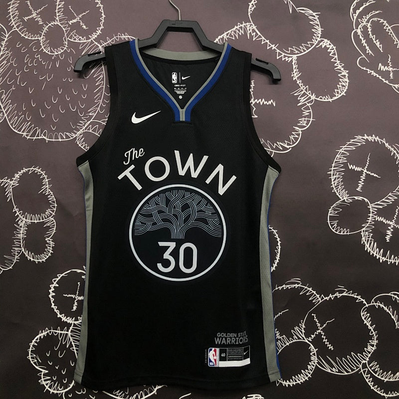 Maillot Golden State Warriors City Edition 2019-20 The Town - Noir