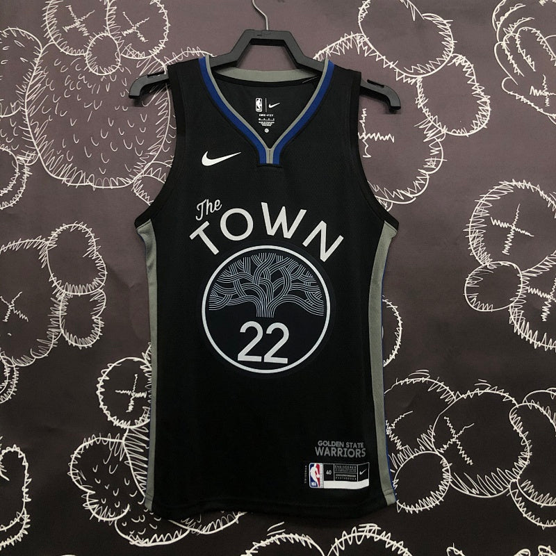 Maillot Golden State Warriors City Edition 2019-20 The Town - Noir