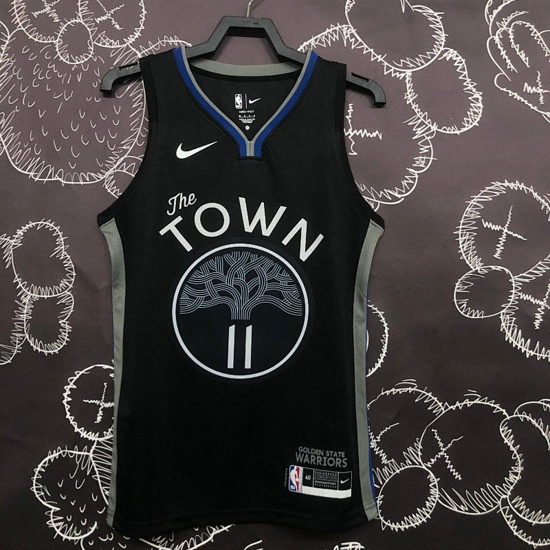 Maillot Golden State Warriors City Edition 2019-20 The Town - Noir