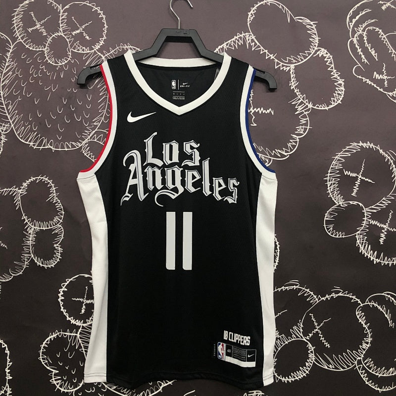 Maillot Los Angeles Clippers City Edition 2020-21 Los Angeles - Noir