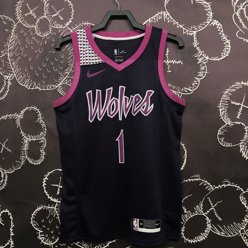 Maillot Minnesota Timberwolves City Edition Prince - Violet