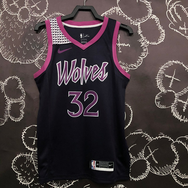 Maillot Minnesota Timberwolves City Edition Prince - Violet