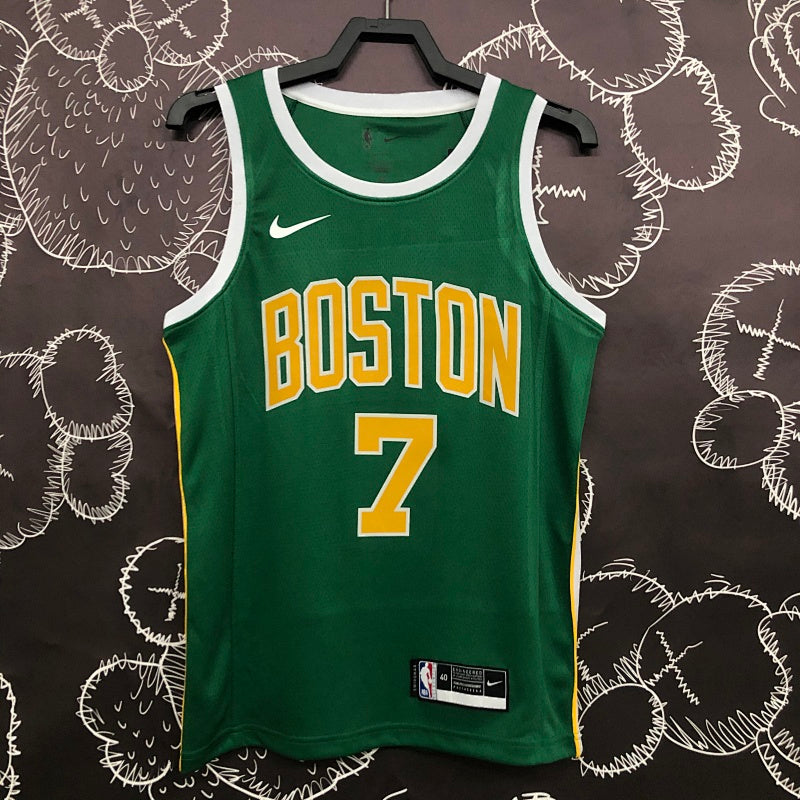 Maillot Boston Celtics Earned Edition 2018-19 - Vert et or