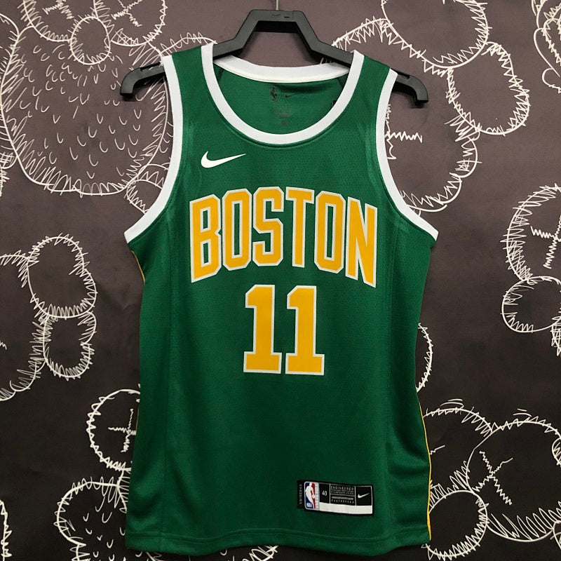 Maillot Boston Celtics Earned Edition 2018-19 - Vert et or
