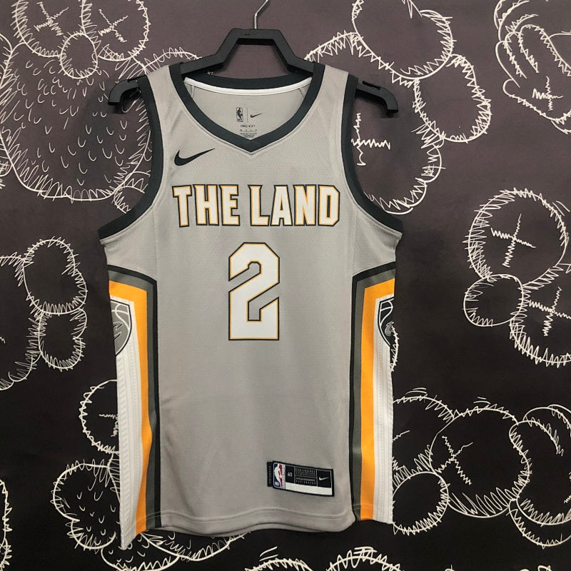 Maillot Cleveland Cavaliers City Edition 2017-18 The Land - Gris