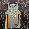 Maillot Cleveland Cavaliers City Edition 2017-18 The Land - Gris