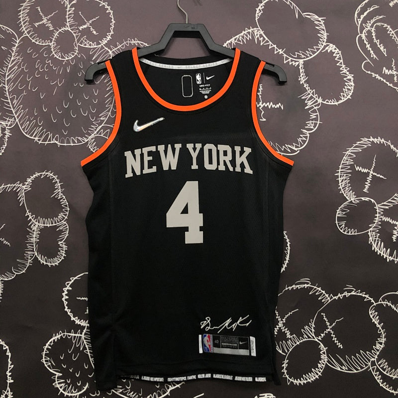 Maillot New York Knicks Signature Derrick Rose - Noir