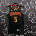 Maillot Atlanta Hawks Icon Edition Retro - Noir