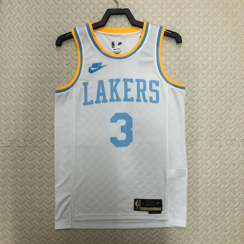 Maillot Los Angeles Lakers Classic Edition 2022-23 - Blanc et bleu ciel