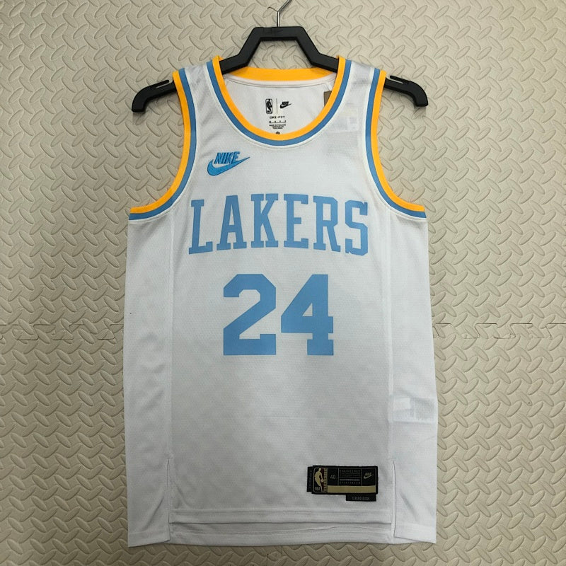Maillot Los Angeles Lakers Classic Edition 2022-23 - Blanc et bleu ciel