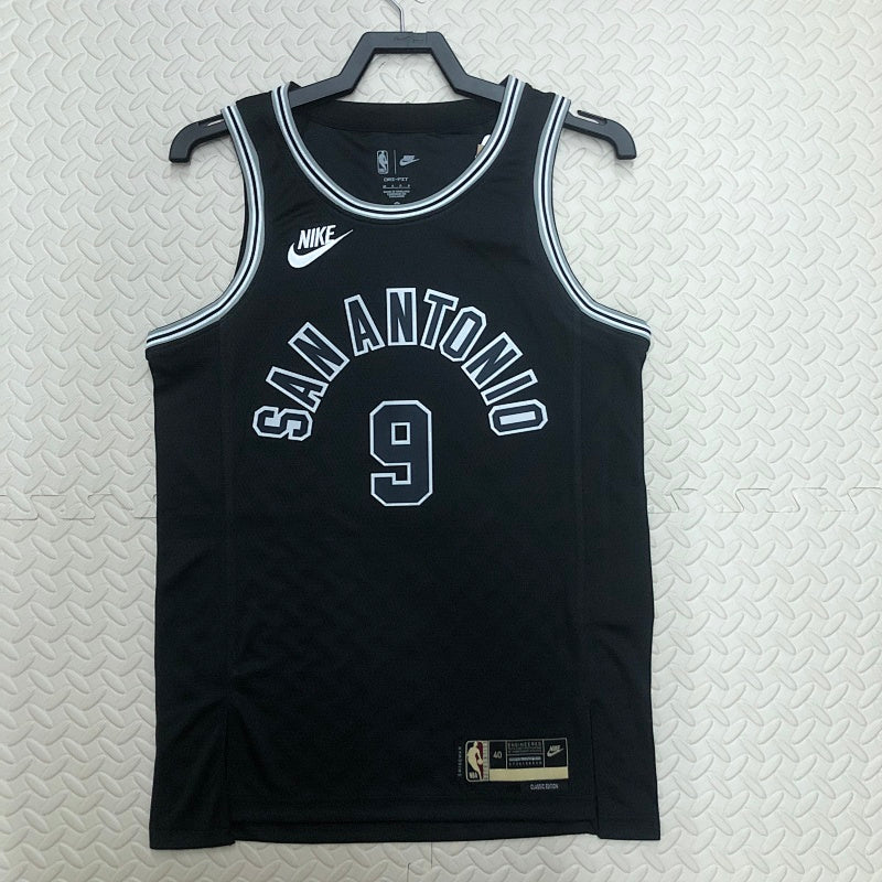 Maillot San Antonio Spurs Classic Edition 2022-23 50e anniversaire - Noir
