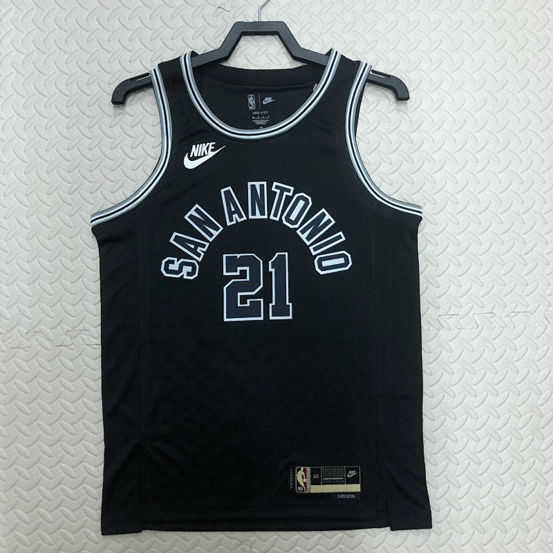 Maillot San Antonio Spurs Classic Edition 2022-23 50e anniversaire - Noir