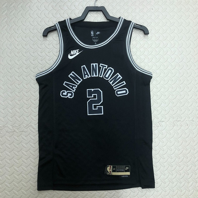 Maillot San Antonio Spurs Classic Edition 2022-23 50e anniversaire - Noir