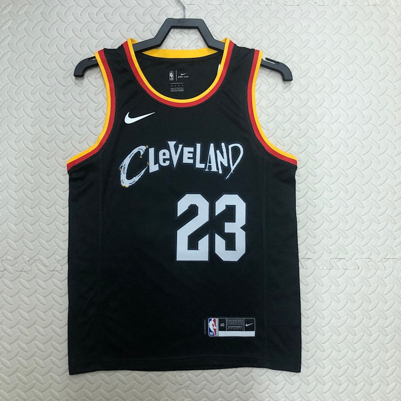 Maillot Cleveland Cavaliers City Edition 2020-21 Cleveland Amplified - Noir
