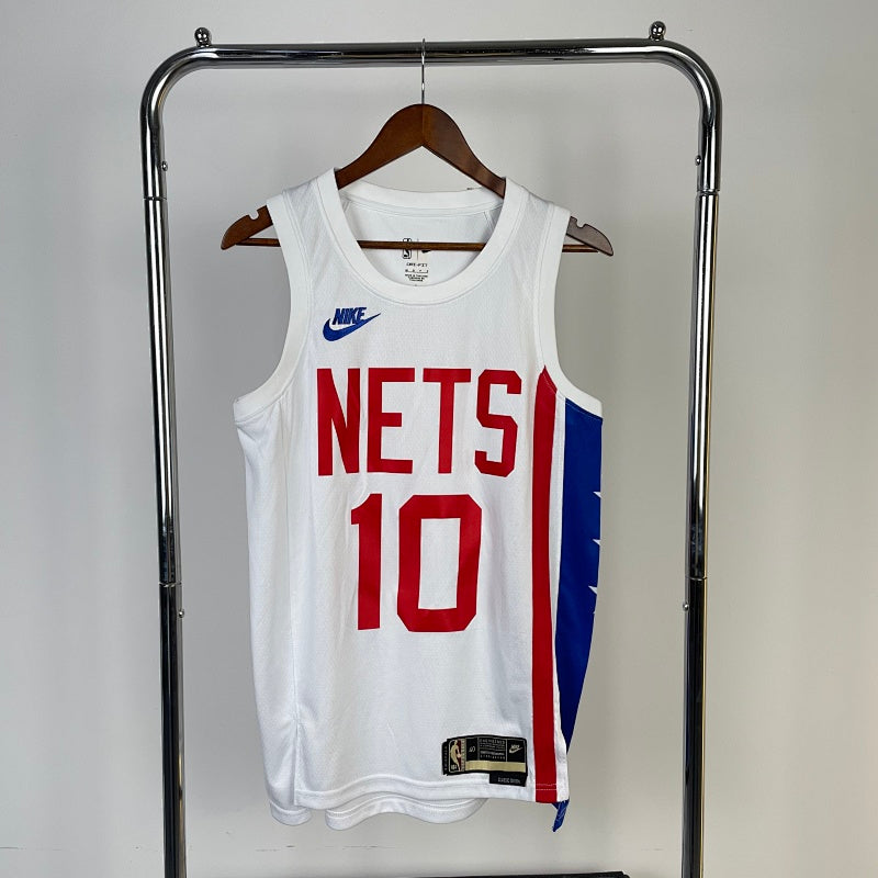 Maillot Brooklyn Nets Classic Edition 2022-23 Stars and Stripes - Blanc