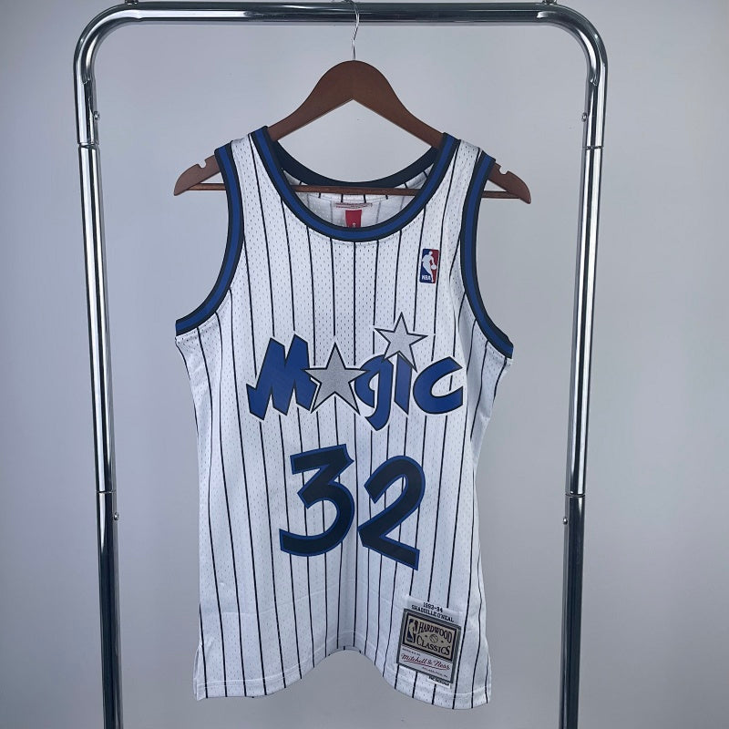 Maillot Orlando Magic Hardwood Classics - Blanc a rayures