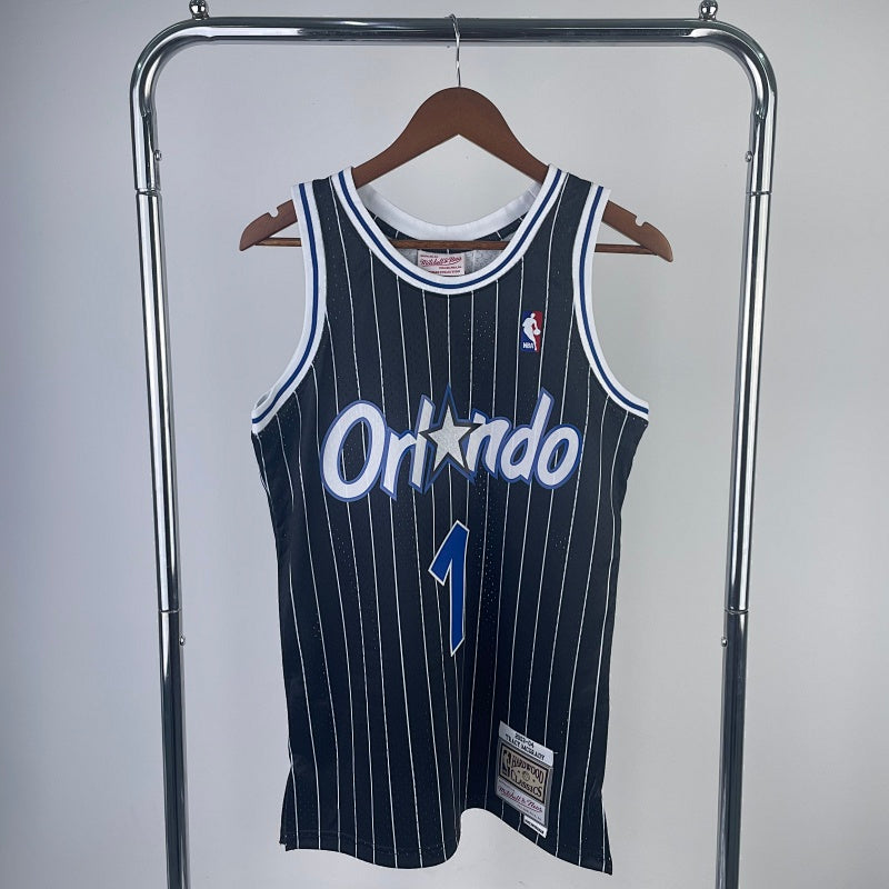 Maillot Orlando Magic Hardwood Classics - Noir a rayures