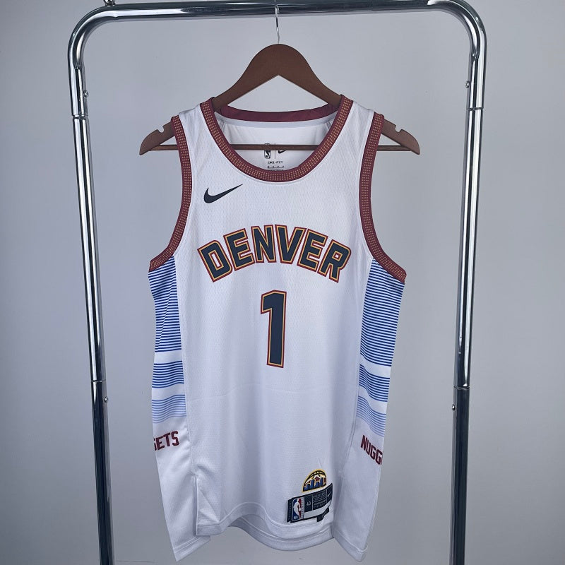 Maillot Denver Nuggets City Edition 2022-23 - Blanc