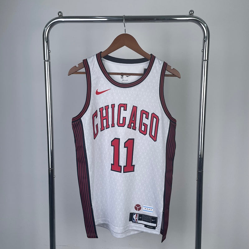 Maillot Chicago Bulls City Edition 2022-23 Ode to Architecture - Blanc